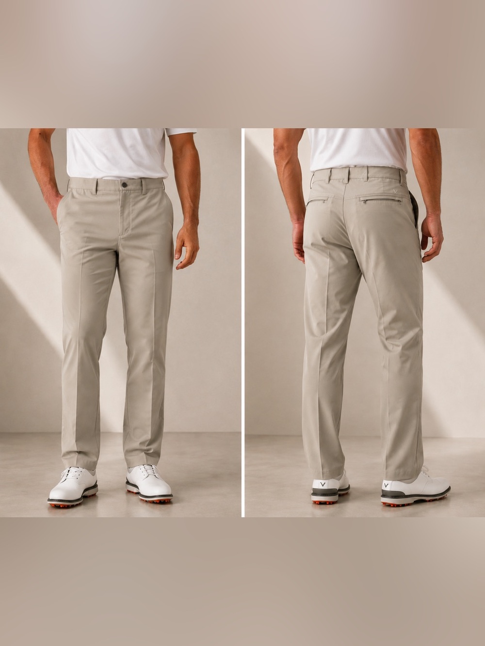 Callaway Men’s Golf Performance Pants Khaki 32x34
